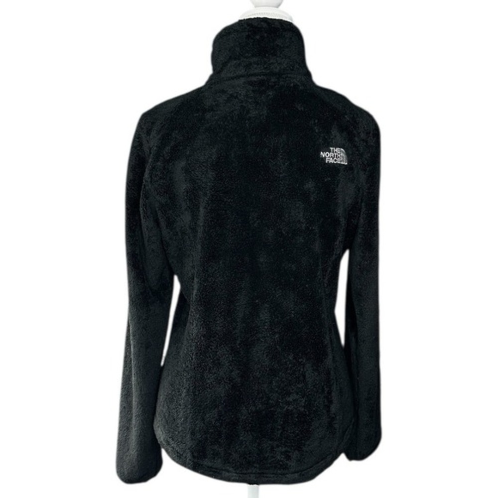 The North Face Osito 2‎ Black Full Zip High Pile Fleece Jacket Womens Small C782 - Picture 4 of 16
